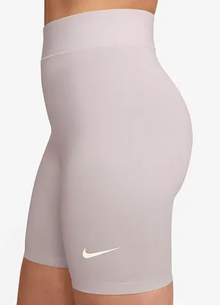Шорты велосипеки женские nike sportswear essential beige cz8526-272
