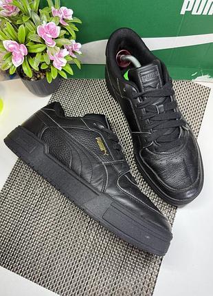 Оригинальные кроссовки puma кожаные
