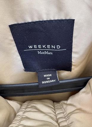 Подовжена демісезонна куртка max mara weekend 3