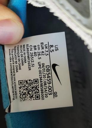 Кроссовки nike замш 42р 7