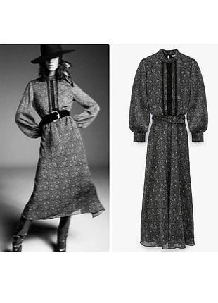 Шифонова сукня zara