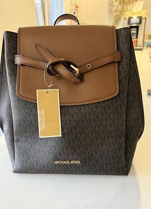 Рюкзак шкіряний michael kors новий