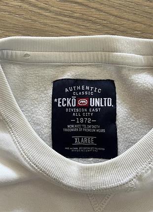 Світшот ecko unltd білий 3