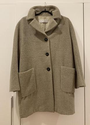 Max mara пальто из альпаки