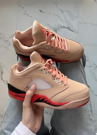 Jordan 5 retro low girls that hoop pink