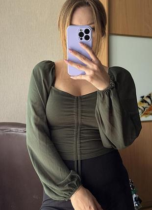 Вкорочений топ,блуза