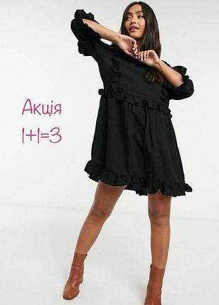 Міні сукня in the style plus x lorna luxe з оборками