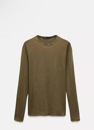 Базовый тоненький хлопковый лонгслив цвета хаки zara
🌷🌷🌷🌷🌷🌷🌷🌷