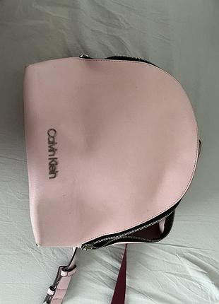 Рюкзак calvin klein рожевий