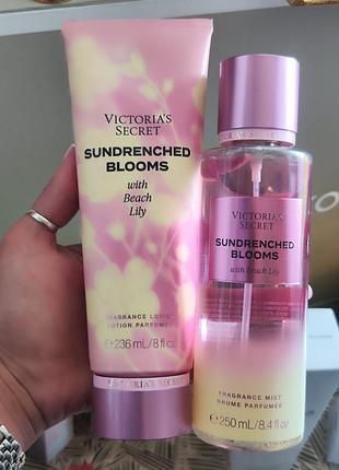 Victoria's secretsundrenched blooms with beach lily лосьон м