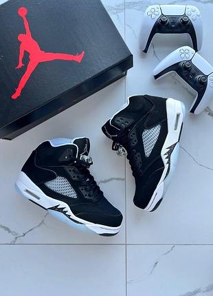 Air jordan retro 5 oreo 4
