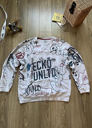 Світшот ecko unltd в графіті стилі
