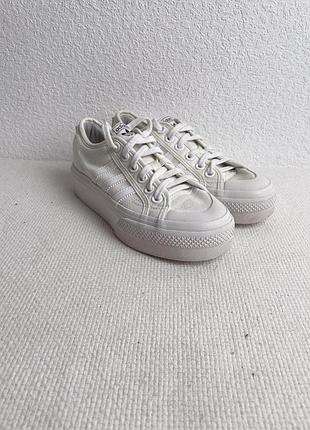 Кросівки жіночі adidas nizza platform w white fv5322 36.5 розмір