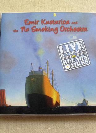 Cd emir kusturica and the smoking orchestra. live is a miracle in buenos aires. 2005.