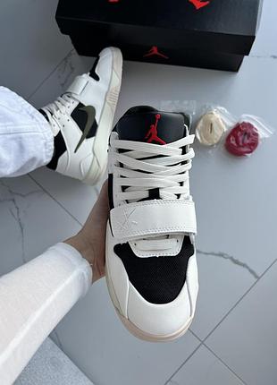 Jordan x travis scott cut the check green white black 9