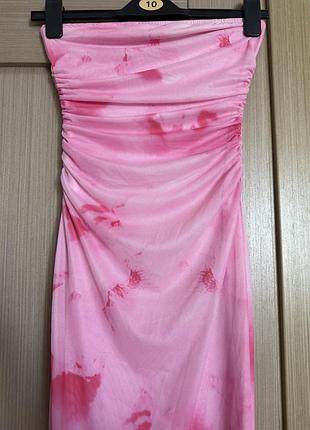 Довга обтисла сукня shein s 3