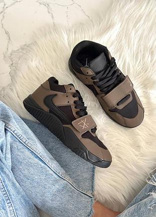 Jordan x travis scott cut the check jumpman jack dark mocha