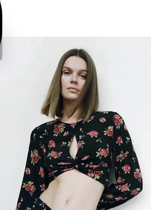 Топ-блузка zara
