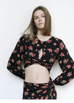 Топ-блузка zara 3