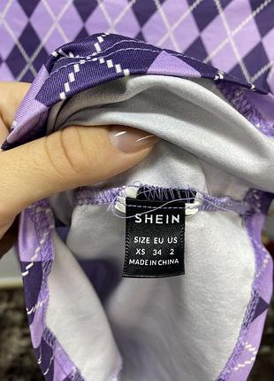Shein лонгслів лонг гольф в ромб 2