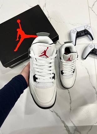 Jordan 4 retro white cement 7
