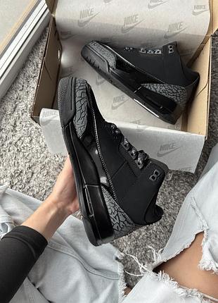 Jordan 3 black cat 3
