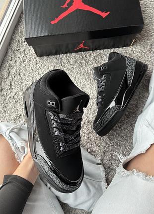 Jordan 3 black cat 4