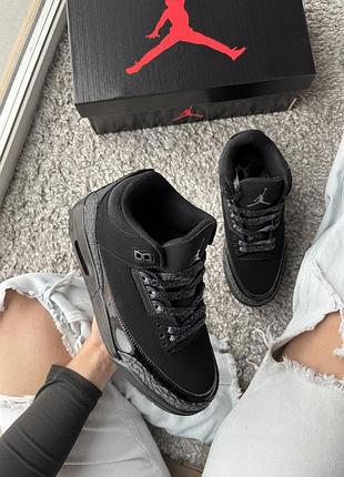 Jordan 3 black cat 5