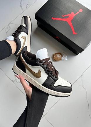 Jordan 1 low shadow brown mocha