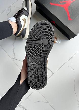 Jordan 1 low shadow brown mocha 8
