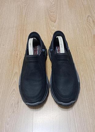 Шкіряні сліпони skechers 3