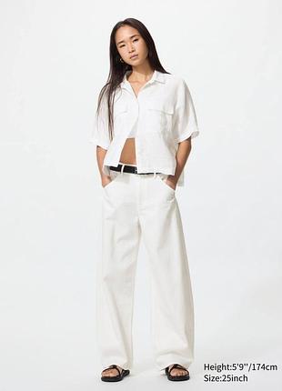 Женские джинсы barrel uniqlo