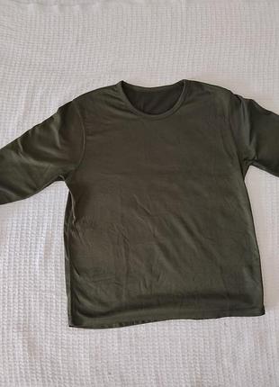 Термокофта армійська пишноти olive pcs (розмір 108/l) / британський термолонгслів