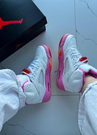 Jordan 5 retro gs pinksicle wnba 2