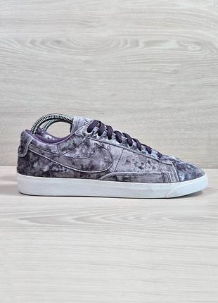 Велюровые женские кроссовки nike blazer low lx оригинал, размер 41