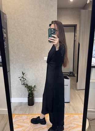 Міді сукня h&m в квіти 6