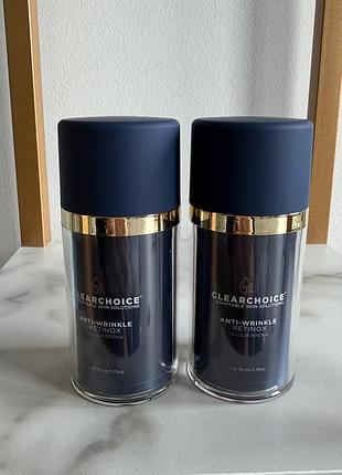 Clearchoice anti-wrinkle retinox нічний крем з дмае та ретинолом (1,5%) 51,75 мл • ретинол • пігментації, акне, постакне, омолодження, контур, зморшки