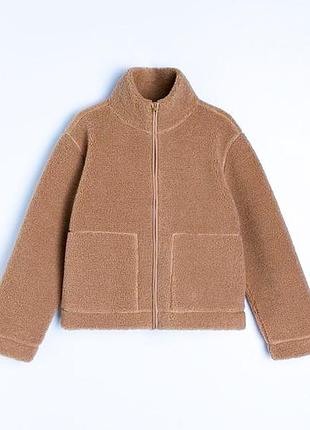 Куртка тедди свободного кроя, р. м/46-50.