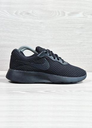 Женские спортивные черные кроссовки сетка nike tanjun оригинал, размер 37.5