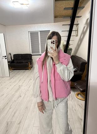 Безрукавка в кольорі pink🩷