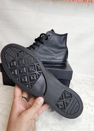 Кожаные converse 44 размер 6