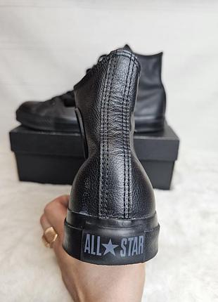 Кожаные converse 44 размер 4