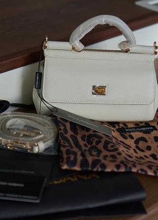 Сумка dolce & gabbana sicily mini 18 см