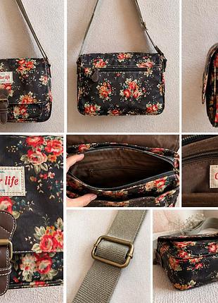 Color life london сумка через плече, квітковий принт
