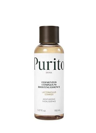 Бустер-есенцiя з ферментованим комплексом та нiацинамiдом purito seoul new fermented complex 94 boosting essence, 150 мл