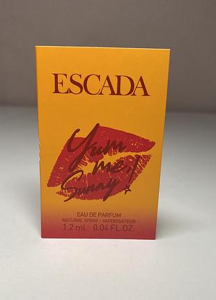 Escada - yum me, sunny пробник оригинал 4