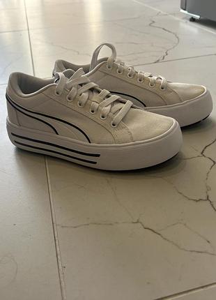 Оригинальные кеды, бренд puma.