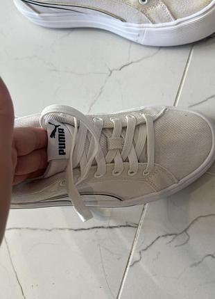 Оригинальные кеды, бренд puma. 2
