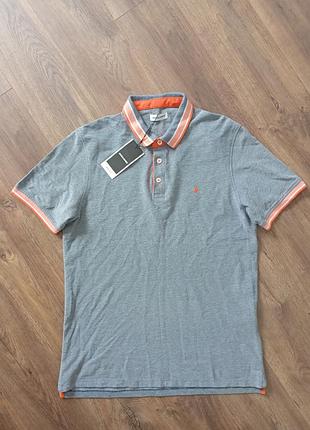 Брендова футболка поло jack&jones.