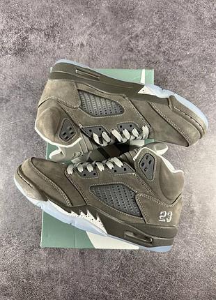 Nike air jordan 5 retro wolf grey 10